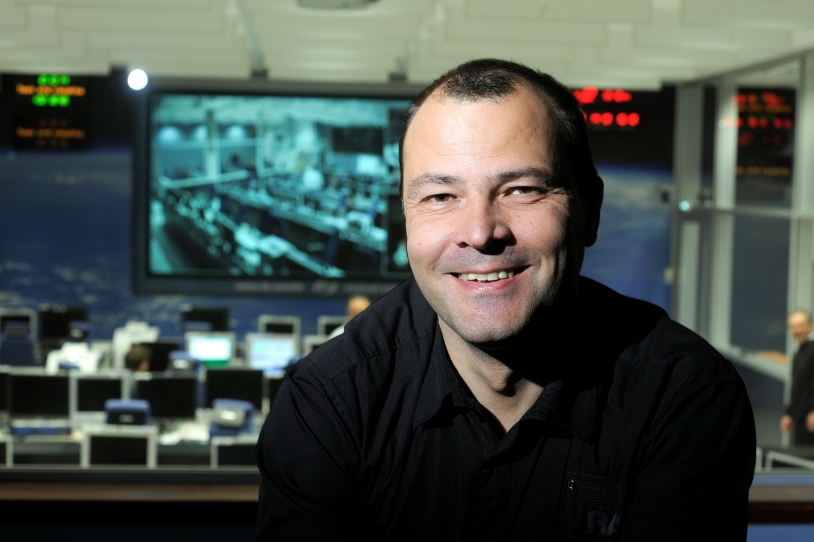 Martial Vanhove, ATV 2 technical manager at CNES. Credits: CNES/E. Grimault.